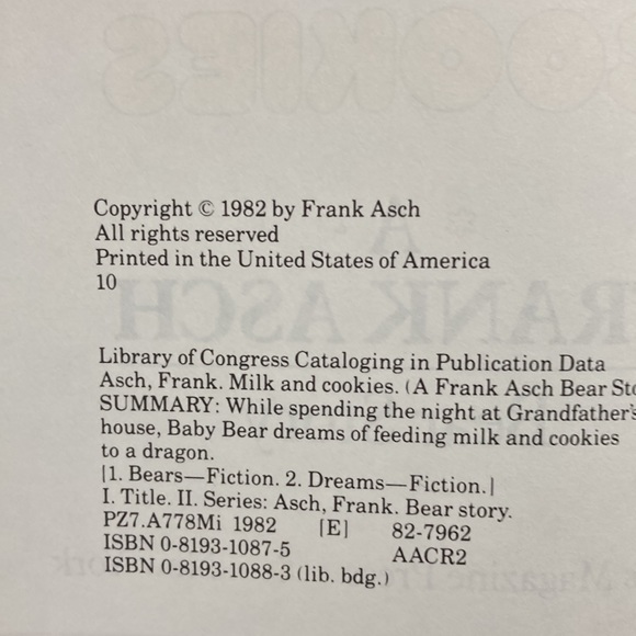 Milk and cookies a Frank Ashe bear story - Picture 6 of 14